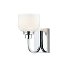 Maxim Lighting Swale 26061WTPC 1-lumière 60W Poli chromé Vanité