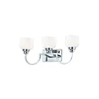 Maxim Lighting Swale 26063WTPC 3-lumières 60W Chromé poli Vanité