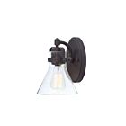 Maxim Lighting Seafarer 26111CDOI 1-lumière 60W Bronze huilé Vanité