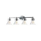 Maxim Lighting Seafarer 26114CDPC-BUL 4-lumières 6W Chromé poli Vanité