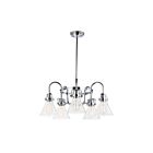 Maxim Lighting 26117CDPC Seafarer 5-Lumières 300W Chrome poli Incandescence Lustre