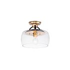 Maxim Lighting 26129CLBZAB Goblet 1-lumière Plafonnier semi encastré