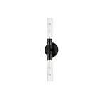 Maxim Lighting Equilibrium 26370CLBK 2-Lumières Noir Applique Murale