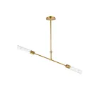 Maxim Lighting 26372CLNAB Equilibrium 2-Lumières 12W Laiton naturel vieilli Suspendu