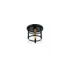 Maxim Lighting 2641BKAB Capitol 1-lumière 60W Traduire Plafonnier encastré