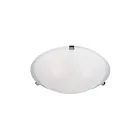 Maxim Lighting 2680FTSN Malaga 2-lumières 60W Nickel satiné Plafonnier encastré