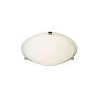 Maxim Lighting 2680MRSN Malaga 2-lumières 60W Nickel satiné Plafonnier encastré