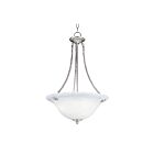 Maxim Lighting 2682MRSN Malaga 3-Lumières 180W Nickel Satiné Suspendu