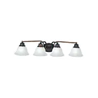 Maxim Lighting Malaga 2689MROI 4-lumières 60W Bronze huilé Vanité