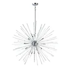 Maxim Lighting 28666CLPC Polaris 16-Lumières 960W Chrome poli Suspendu