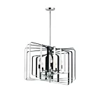 Maxim Lighting 28677PNBK Radial 5-Lumières 300W Nickel poli/noir Suspendu