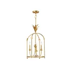 Maxim Lighting 2884GL Paloma 3-Lumières 180W Feuille d'or Suspendu