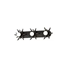 Maxim Lighting 2886AR 3-lumières 180W Anthracite Luminaire de vanité