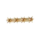 Maxim Lighting 2887GL 4-lumières 240W Feuille d'or Luminaire de vanité