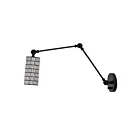 maxim Lighting 29120BKWT 1-Lumière 40W Noir et blanc Applique murale