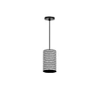 Maxim Lighting 29121BKWT 1-Lumière 60W Noir et blanc Suspendu