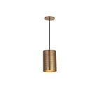 Maxim Lighting 29121WBR 1-Lumière 60W Laiton patiné Suspendu