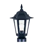 Maxim Lighting Builder Cast 3001CLBK 1-Lumière 60W Noir Lanterne de poteau extérieure
