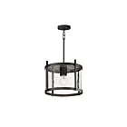 Maxim Lighting 30061HMBK 1-Lumière 60W Noir Suspendu