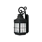 Maxim Lighting Nantucket 30085CDCF Forge de pays 160W Lanterne murale d'extérieur