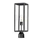Maxim Lighting Catalina 30090CLDBZ 1-Lumière 60W Bronze foncé Lanterne de poteau extérieure