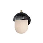 Maxim Lighting Perf Outdoor 30182WTBKGLD Or noir 60W Lanterne murale d'extérieur