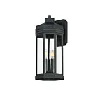 Maxim Lighting 30224CLBKP 3-Lumières 120W Patine noire Support mural extérieur