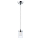 Maxim Lighting 30260CLFTSN Mod 1-Lumière 8W Nickel satiné Suspendu
