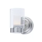 Maxim Lighting Mod 30261CLFTSN 1-Lumière Nickel satiné Applique Murale