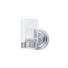 Maxim Lighting Mod 30261CLFTSN 1-Lumière Nickel satiné Applique Murale