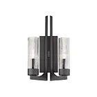 Maxim Lighting Delos 30311CRAR 2-Lumières Anthracite Applique Murale