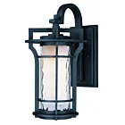 Maxim Lighting Oakville 30486WGBO Oxyde noir 60W Lanterne murale d'extérieur