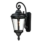 Maxim Lighting Sentry 3054WGBK Noir 60W Lanterne murale d'extérieur