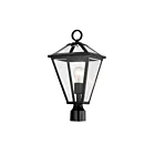 Maxim Lighting Prism 30568CLBK 1-Lumière 60W Noir Lanterne de poteau extérieure