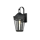 Maxim Lighting Oxford 30592CLBK Noir 60W Lanterne murale d'extérieur