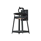 Maxim Lighting Pagoda 30744BK Noir 12W Lanterne murale d'extérieur