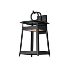 Maxim Lighting Pagoda 30746BK Noir 18W Lanterne murale d'extérieur