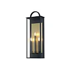 Maxim Lighting Manchester 30758CLBK Noir 180W Lanterne murale d'extérieur