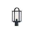 Maxim Lighting 30759CLBK Manchester 1-Lumière 60W Noir Lampe sur poteau