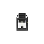 Maxim Lighting 30801CLBK 1-lumière 60W Noir Lanterne murale d'extérieur