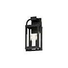Maxim Lighting 30802CLBK 2-lumières 80W Noir Lanterne murale d'extérieur