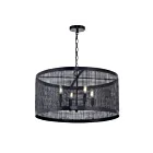 Maxim Lighting 31224BK 4-lumières 240W Suspendu
