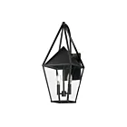 Maxim Lighting 3166CLBK 2-lumières 120W Noir Lanterne murale d'extérieur