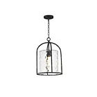 Maxim Lighting 31843WGBS 1-Lumière 60W Laiton blanc et naturel vieilli Suspendu