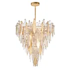 Maxim Lighting 32328CLCMPGL Majestic 21-Lumières 840W Feuille d'or Incandescence Lustre