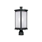 Maxim Lighting Terrace 3250FSBZ 1-Lumière 60W Bronze Lanterne de poteau extérieure