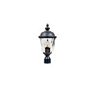 Maxim Lighting Carriage House DC 3426WGOB 1-Lumière 60W Bronze Oriental Lanterne de poteau extérieure