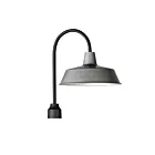 Maxim Lighting Pier M 35010WZBK 1-Lumière 60W Zinc patiné/noir Lanterne de poteau extérieure
