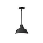 Maxim Lighting 35017BK Pier M 1-Lumière 60W Noir Suspendu