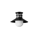 Maxim Lighting 35120SWBK Admiralty 1-lumière 60W Noir Plafonnier encastré